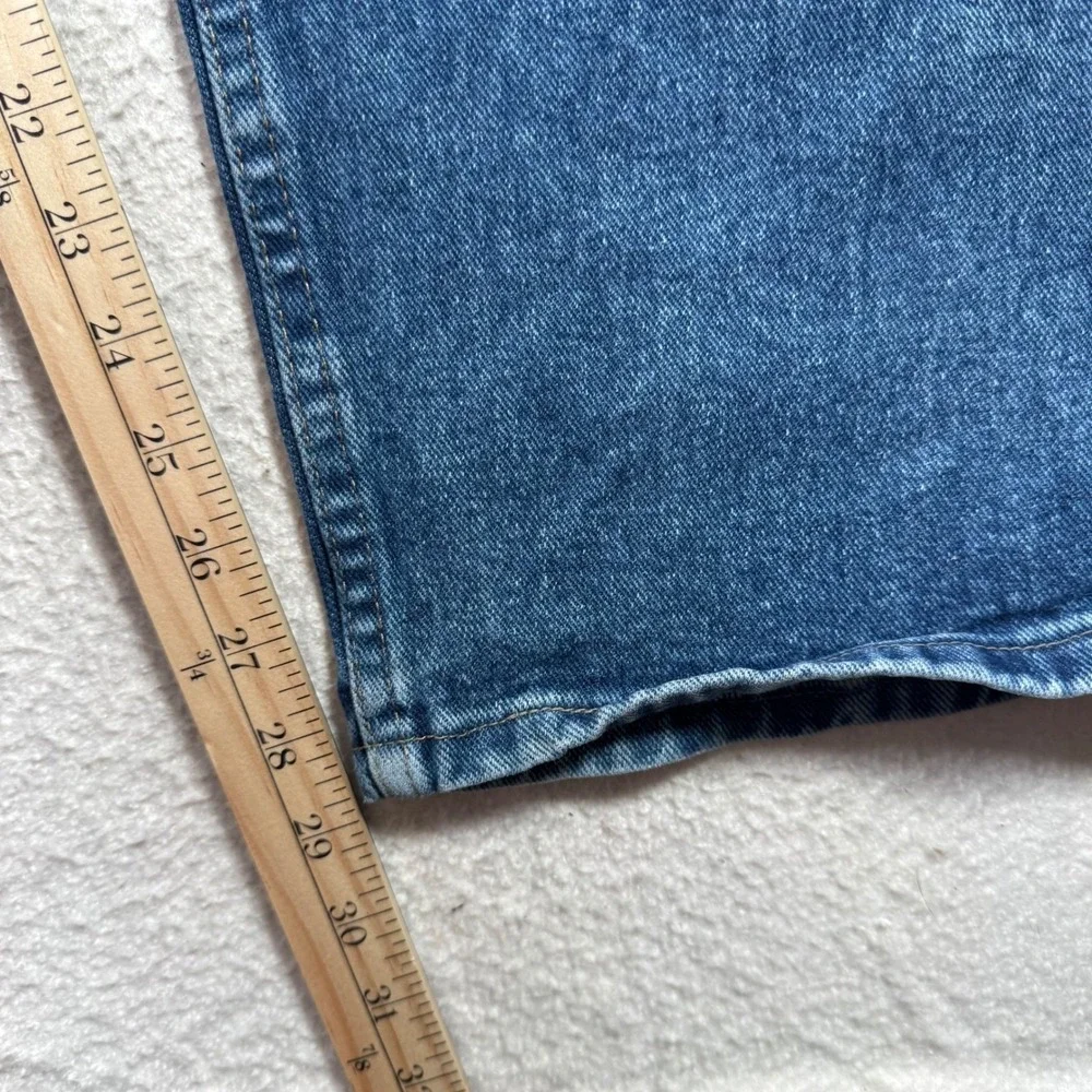 Wrangler Jeans Mens 40x30 Blue Good Five Star Premium Denim Straight Leg 9760WDR